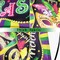 Mardi Gras Door Banner – New Orleans Party Decorations, Purple Hanging Fabric Welcome Sign Garland for Home, Masquerade & Fat Tuesday Parties